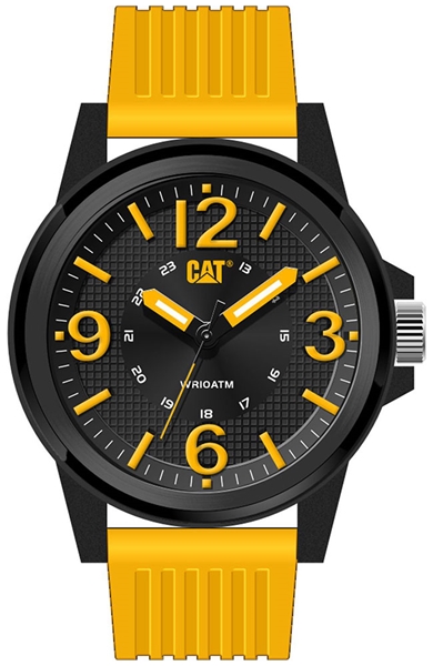 Groovy Yellow Silicone Strap