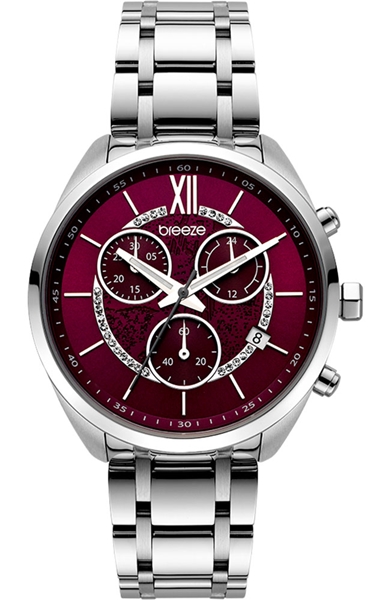 Luxade Chronograph Stainless Steel Bracelet