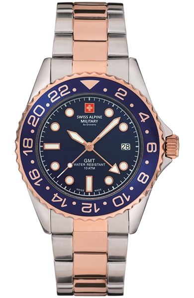 Master Diver GMT Two Tone Stainless Steel Bracelet