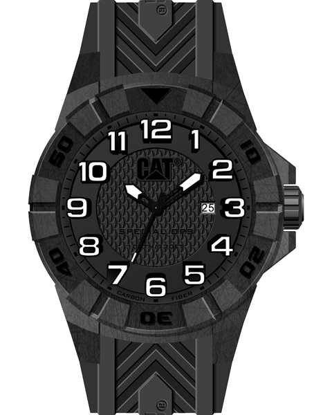 Special Ops Black Silicone Strap