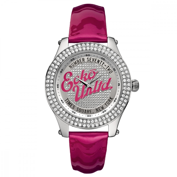 The Rollie Pink Leather Strap