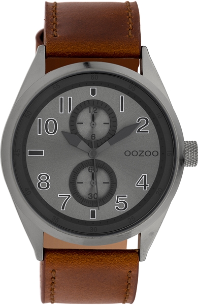 Timepieces Brown Leather Strap