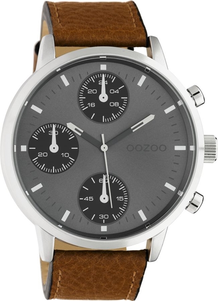 Timepieces Brown Leather Strap