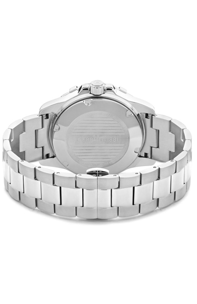 Vallelaghi Silver Stainless Steel Bracelet