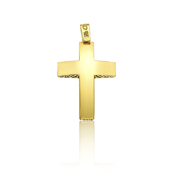 Χρυσός Βαπτιστικός Σταυρός